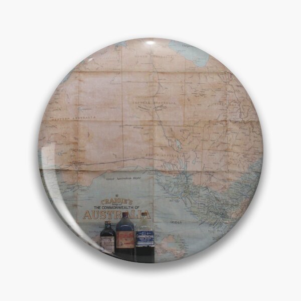 Item preview, Vintage map of the commonwealth of Australia  designed and sold by citrusapple.