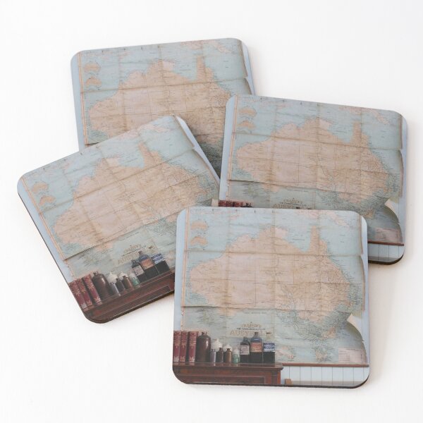 Item preview, Vintage map of the commonwealth of Australia  designed and sold by citrusapple.