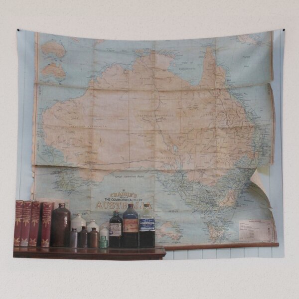 Item preview, Vintage map of the commonwealth of Australia  designed and sold by citrusapple.