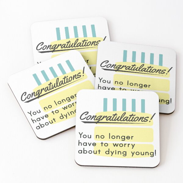 Item preview, Funny Birthday Joke - Congratulations You're Old designed and sold by MoePark.