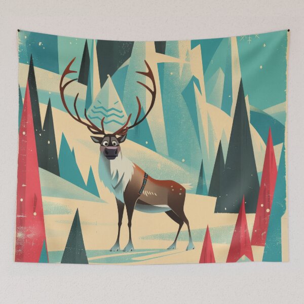 Item preview,  Cute Cartoon Reindeer designed and sold by lostinpixels.
