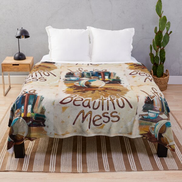 Item preview, Affirmations - Life Is A Beautiful Mess  designed and sold by CanvasCarousel.