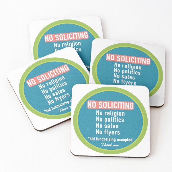 Item preview, No Soliciting - Kids Fundraising Ok designed and sold by MoePark.