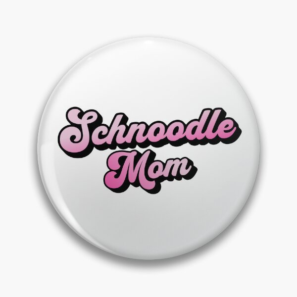 Item preview, Schnoodle Mom Cute Pink Cursive Summer Gift designed and sold by Guarddogdrive.
