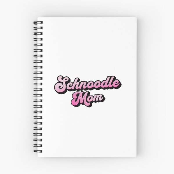 Item preview, Schnoodle Mom Cute Pink Cursive Summer Gift designed and sold by Guarddogdrive.