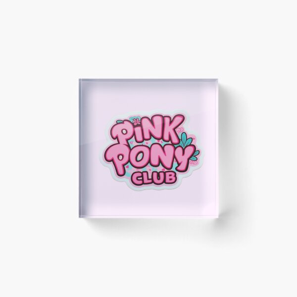 Item preview,  Kawaii Cartoon Pretty Pink Pony Club designed and sold by hannah01789.