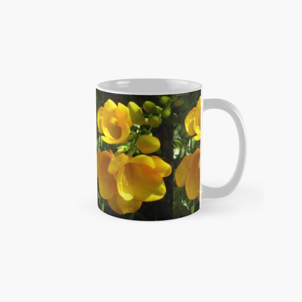 Item preview, Yellow Freesias Showing Joy, Happiness, and Friendship designed and sold by JoyousArt4u.