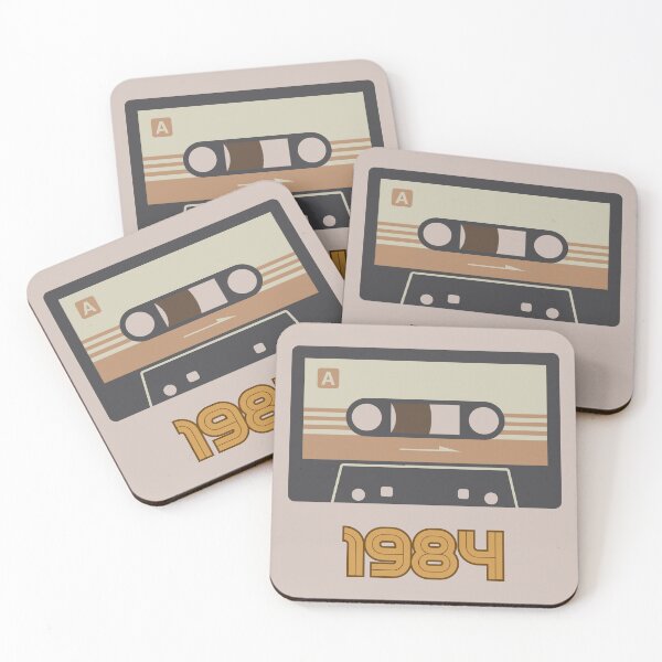 Item preview, 1984 Retro Cassette Tape  designed and sold by WheresTheTShirt.
