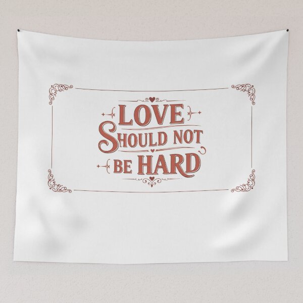 Item preview, Love should not be hard designed and sold by FitEnvy.