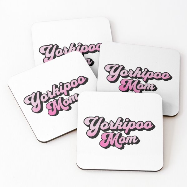 Item preview, Yorkipoo Mom Cute Pink Cursive Summer Gift designed and sold by Guarddogdrive.