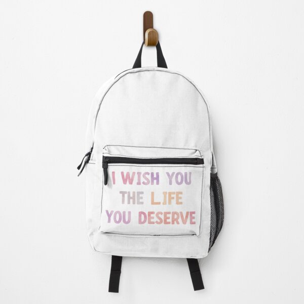 Item preview, I WISH YOU THE LIFE YOU DESERVE designed and sold by FitEnvy.