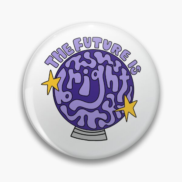 Item preview, The Future is Bright Crystal Ball designed and sold by GraceMakes03.