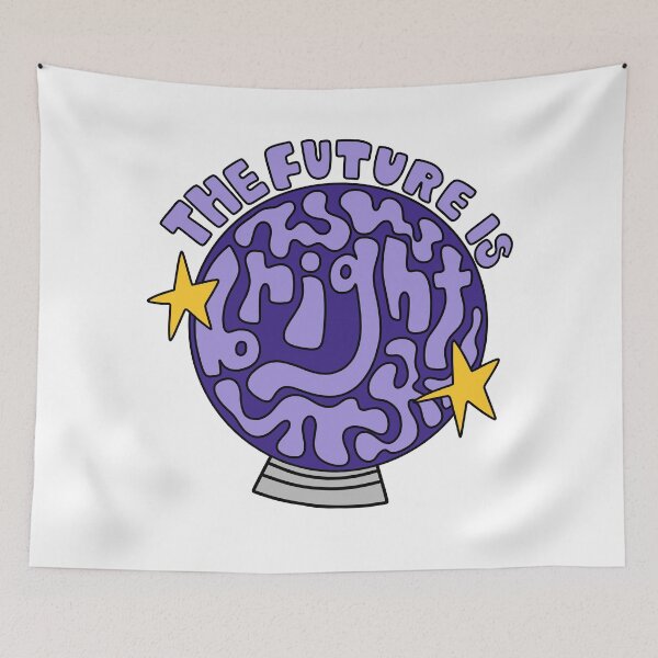 Item preview, The Future is Bright Crystal Ball designed and sold by GraceMakes03.