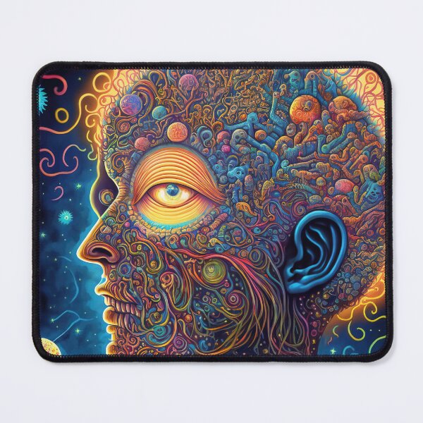Item preview, Psychedelic Surreal Human Reality: A Mind-Bending Illustration designed and sold by RK - Shop.