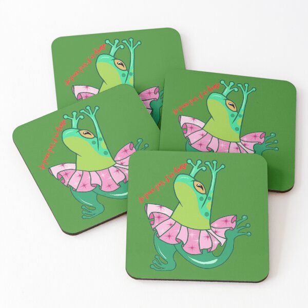 Item preview, I can't, I have to dance....frog in a tutu designed and sold by voicivoila.