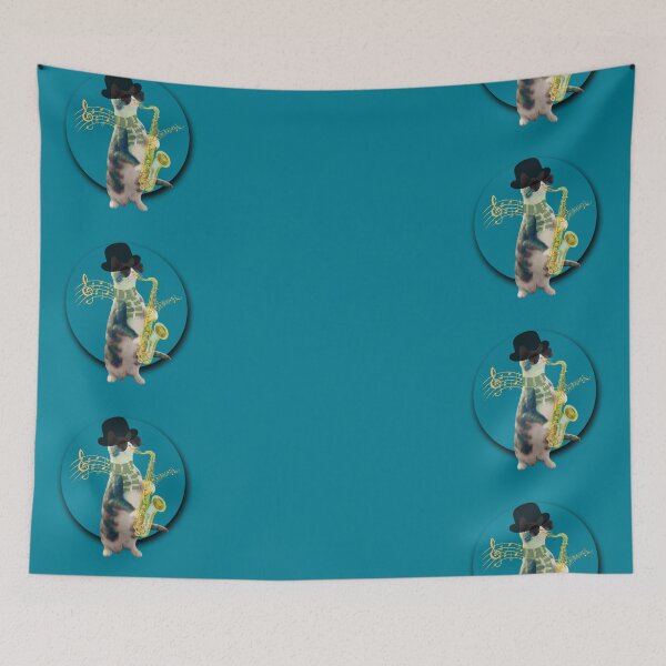 Item preview, Jazzy Cat Takes the Spotlight designed and sold by Meowsterpiece23.