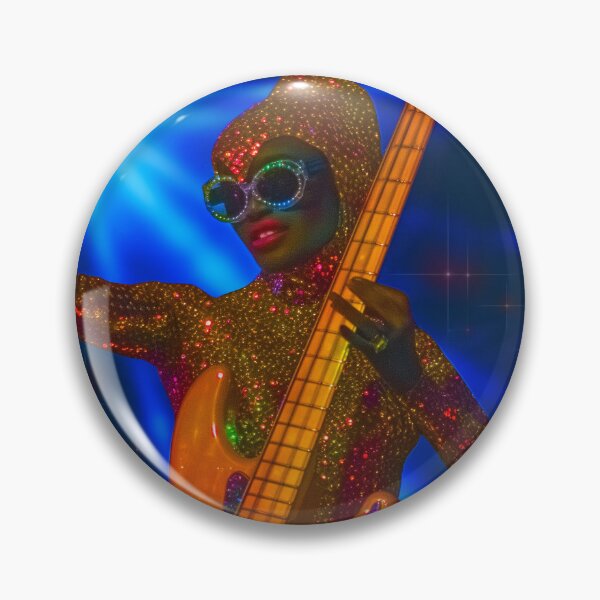Item preview, Galactic Bassist – Futuristic Disco Groove designed and sold by djovan.