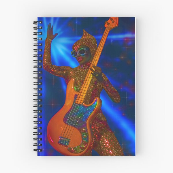 Item preview, Galactic Bassist – Futuristic Disco Groove designed and sold by djovan.