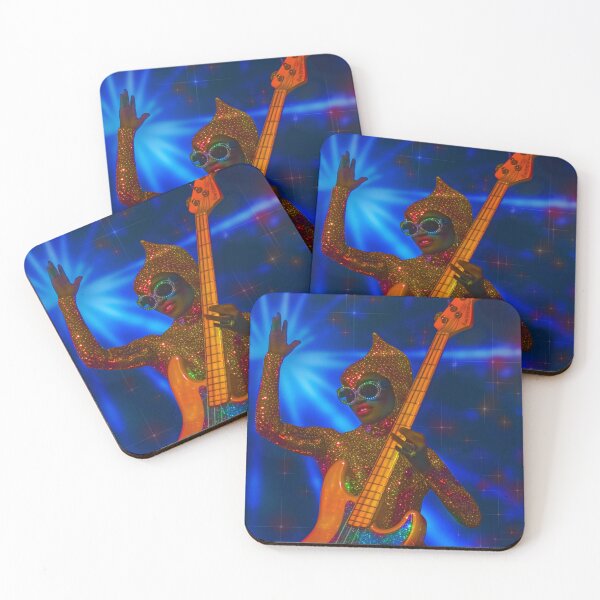 Item preview, Galactic Bassist – Futuristic Disco Groove designed and sold by djovan.