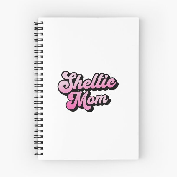 Item preview, Sheltie Mom Cute Pink Cursive Summer Gift designed and sold by Guarddogdrive.