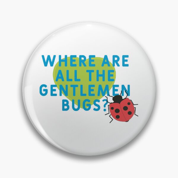 Item preview, Cute Ladybug Where Are All the Gentlemen Bugs designed and sold by MoePark.