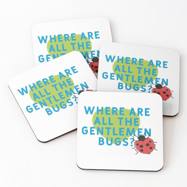 Item preview, Cute Ladybug Where Are All the Gentlemen Bugs designed and sold by MoePark.