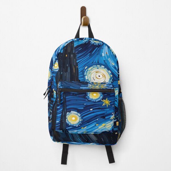 Item preview, Starry Night Village - Dreamy Celestial Art designed and sold by BrushRushX.