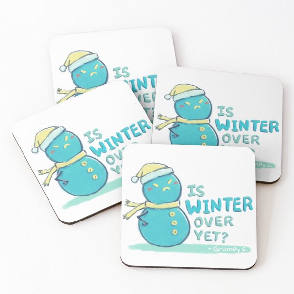 Item preview, Grumpy S. Illustration: IS WINTER OVER YET? designed and sold by Kyut-Yum.