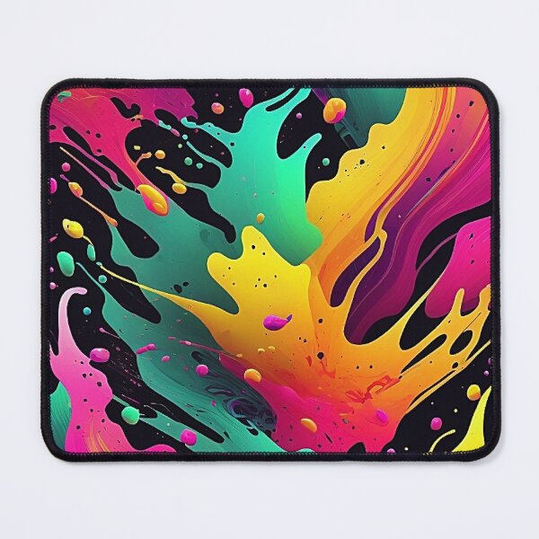 Item preview, Neon Splash: Vibrant Paint Explosion designed and sold by AppliedDesigns1.