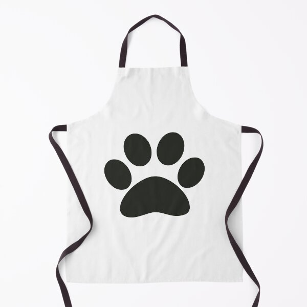Item preview, Simple Cute Dog Cat Pet Paw - Black designed and sold by MoePark.