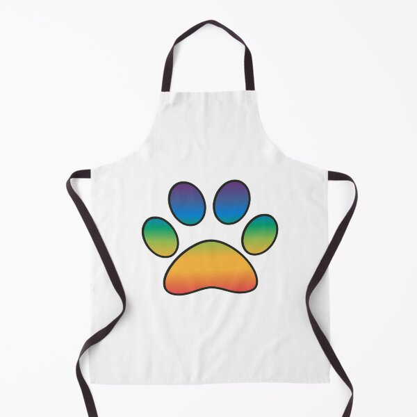 Item preview, Gradient Rainbow Bridge Pet Loss Pride Dog Cat Sympathy Paw designed and sold by MoePark.