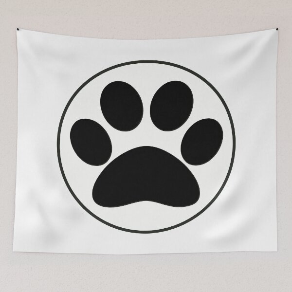 Item preview, Black and White Paw designed and sold by MoePark.