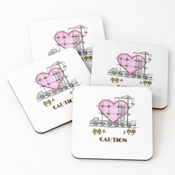 Item preview, Fragile Repairs: Heart Under Construction designed and sold by ALA Creative Studio.