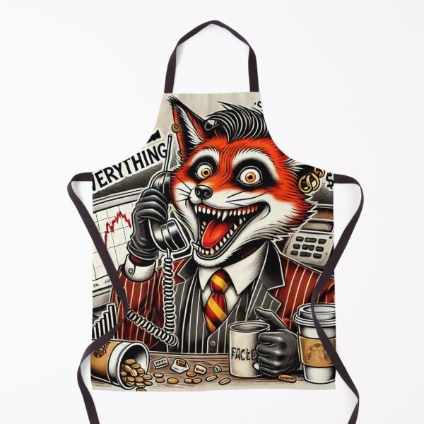 Item preview, The Chaos of Wall Street – Frenzied Fox Broker designed and sold by BeStartVision.