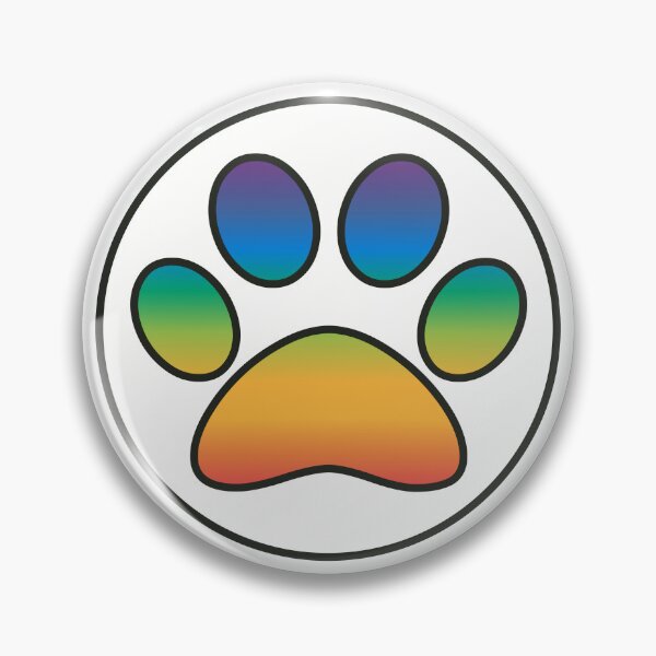 Item preview, Rainbow Bridge Pet Loss Pride Dog Cat Sympathy Paw designed and sold by MoePark.