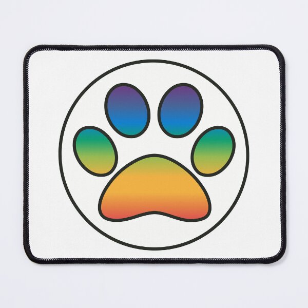 Item preview, Rainbow Bridge Pet Loss Pride Dog Cat Sympathy Paw designed and sold by MoePark.