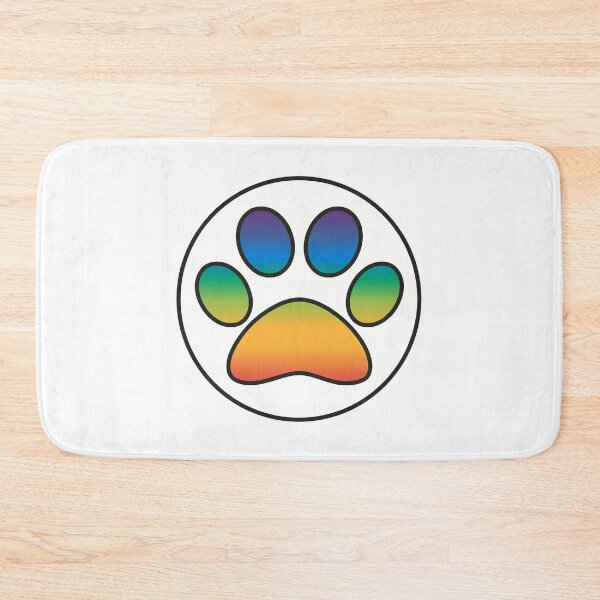 Item preview, Rainbow Bridge Pet Loss Pride Dog Cat Sympathy Paw designed and sold by MoePark.