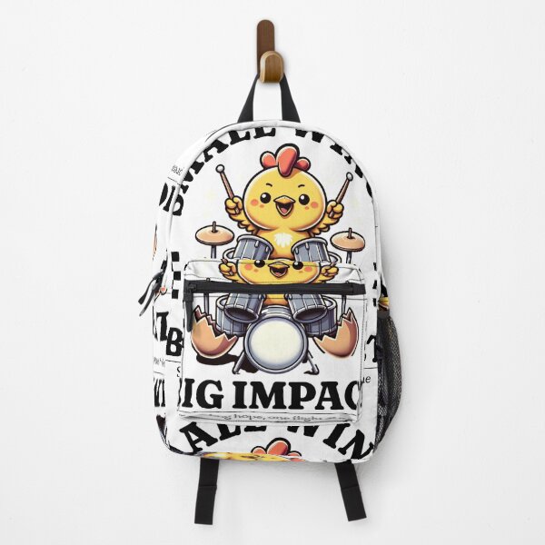 Item preview, Small wings Big Impact chicken designed and sold by Panda Creative Studio.