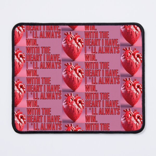 Item preview, With the heart I have I’ll always win Bold Font designed and sold by bitebackcobbc.
