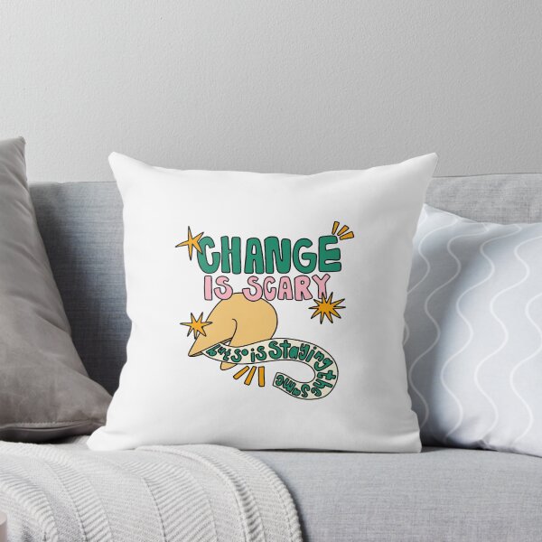 Item preview, Change Is Scary But So Is Staying The Same Fortune Cookie designed and sold by GraceMakes03.