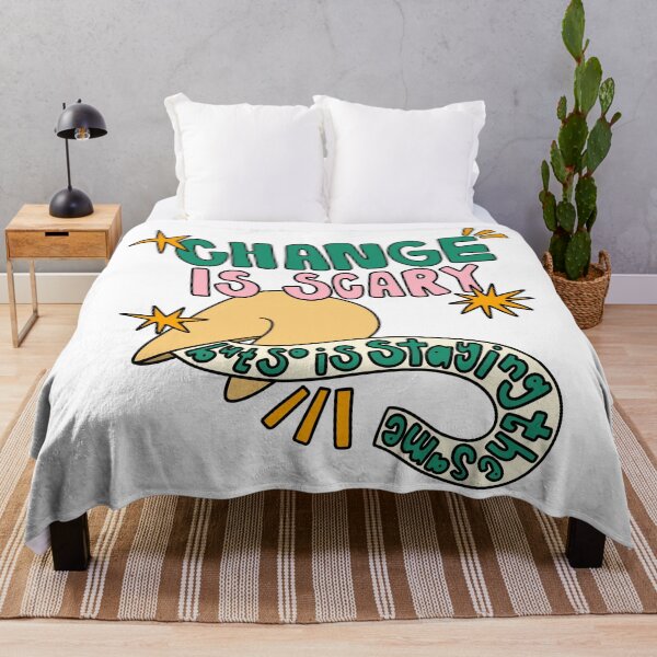 Item preview, Change Is Scary But So Is Staying The Same Fortune Cookie designed and sold by GraceMakes03.