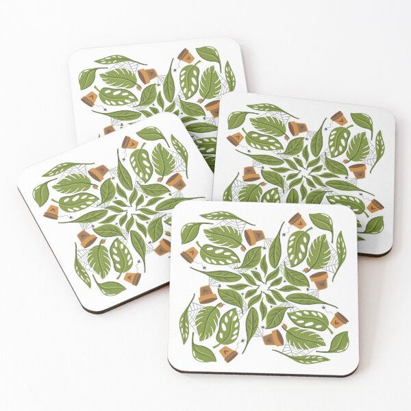 Item preview, a pattern of propagation, pots, and spiders designed and sold by jasmineberry.