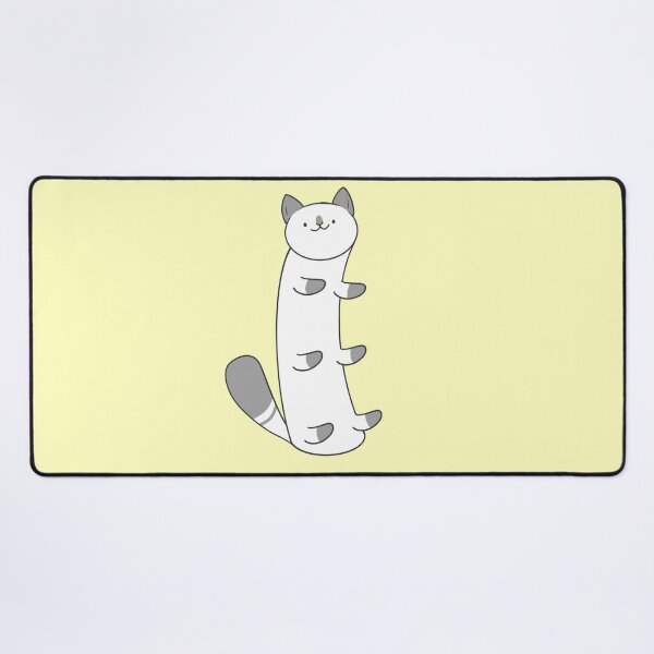 Item preview, Long Radioactive Kitty (White) designed and sold by Wormdance2.
