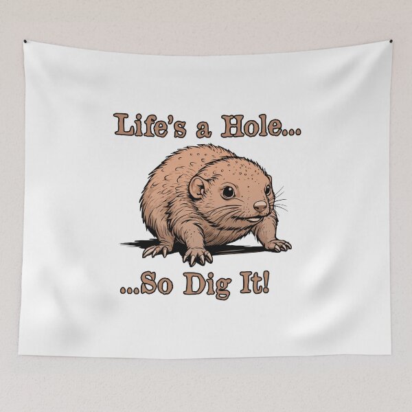 Item preview, Prairie Dog - Life's a Hole designed and sold by GalacticLabs.