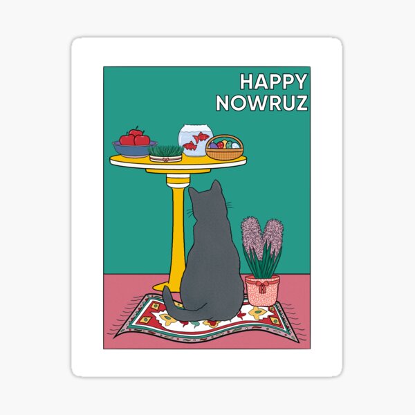 Aperçu de l'œuvre Joyeux Nowruz, bonne année perse créée et vendue par Roshi-R.