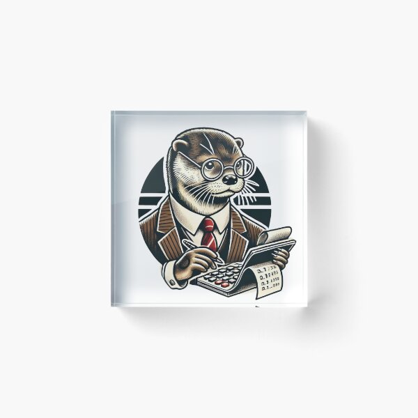 Item preview, Otter Accountant – Financial Mastermind  designed and sold by BeStartVision.