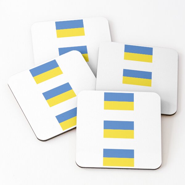 Item preview, Ukraine Flag Set of 3 designed and sold by Inspirationmotivation.