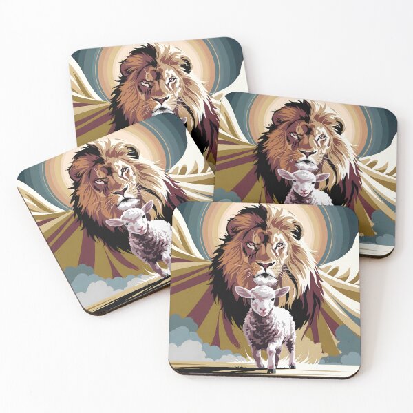 Item preview, Gone As a Lamb, Coming Soon As a Lion designed and sold by Coming Soon Christian Art.