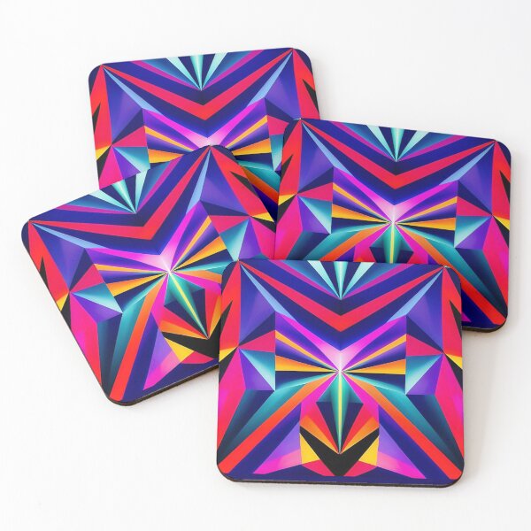 Item preview, Symmetrical Geometric Design Primitive Psychedelia designed and sold by Ciervo Primavera.