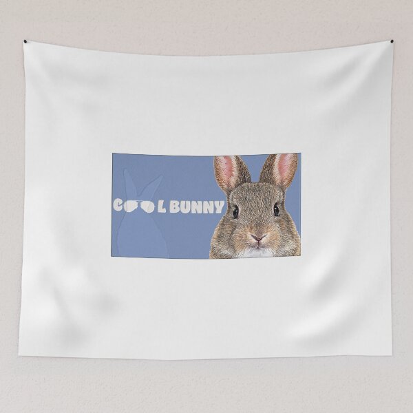 Item preview, bunny knows he's cool designed and sold by ImALuckyDog.